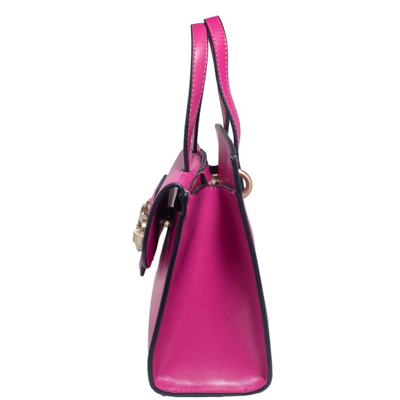 GUESS Hensely Mini Crossbody Satchel in - Picture 3 of 14